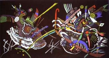瓦西裡 康丁斯基 Draft for Mural In The Unjuried Art Show, Wall B 瓦西裡 康丁斯基 Draft for Mural In The Unjuried Art Show, Wall B